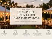 substantial event hire inventory