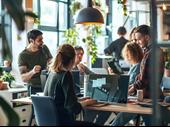 dynamic fully-leased co-working business