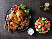 first class charcoal chicken