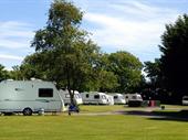 holiday caravan park with