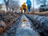 infrastructure underground utility installation